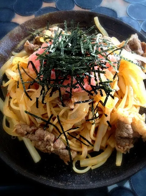 大根と牛肉のトマトおろしパスタ|matsuura rikaさん