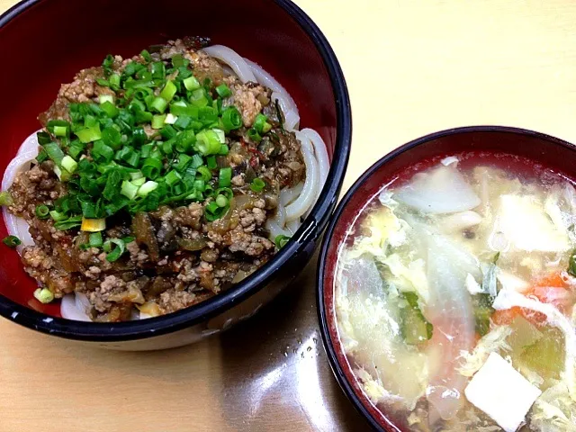 いっしーさん作 ジャージャー麺風うどん|めいたん☆さん