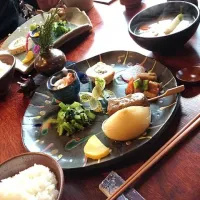 Snapdishの料理写真:ヒュッテランチ☆|大西理香さん