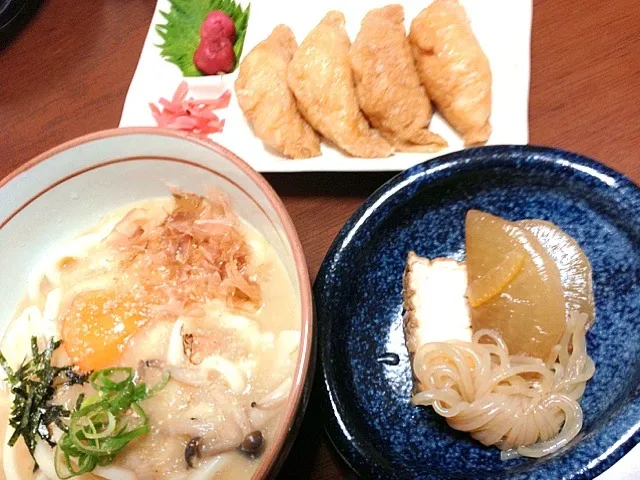 とろろの味噌うどん|ponkyさん