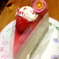 Snapdishの料理写真:モリモトのケーキ♪|きーやんさん