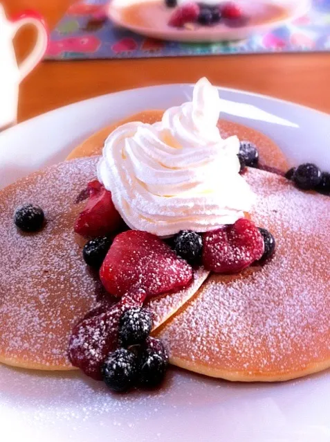 ハワイ風パンケーキ|すぎやまえみさん