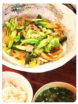 Snapdishの料理写真:野菜炒め|えりさん