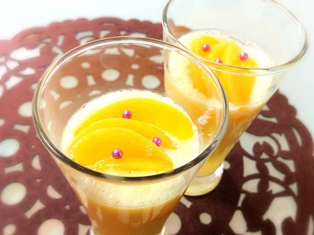 桃のスイーツ( ´ ▽ ` )ﾉ💗|Sasaさん