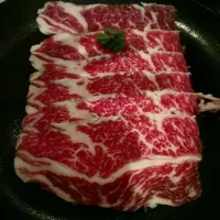 Snapdishの料理写真:NZ boneless beef for shabu shabu ^^|Yen Tanさん