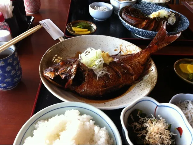 ハナダイの煮付け定食|youさん