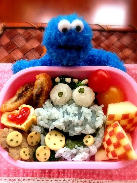 Lunch box☆Cookie Monster🍪クッキーモンスター|🌈Ami🍻さん