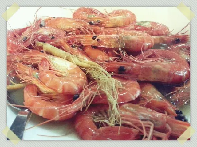 ginseng prawns..  very fresh:)|Skyさん