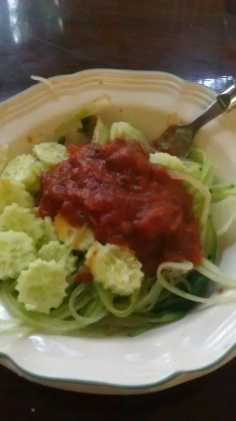 cucumber spaghetti|staphanyさん