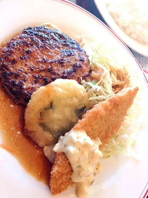 ガストの日替わりランチ。今日は、４番|ハルさん