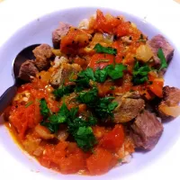 My homemade lamb curry with lemon-cinnamon zest.|Loren Fykesさん