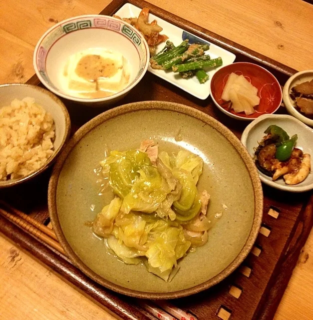 Snapdishの料理写真:晩ご飯|まっきーさん