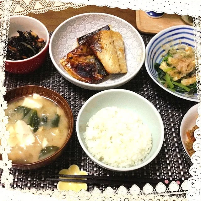 夕飯(^_^)和食|kaoさん