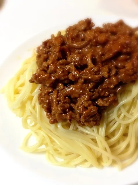 がっつり♡ミートソースパスタ♡|ばるさん