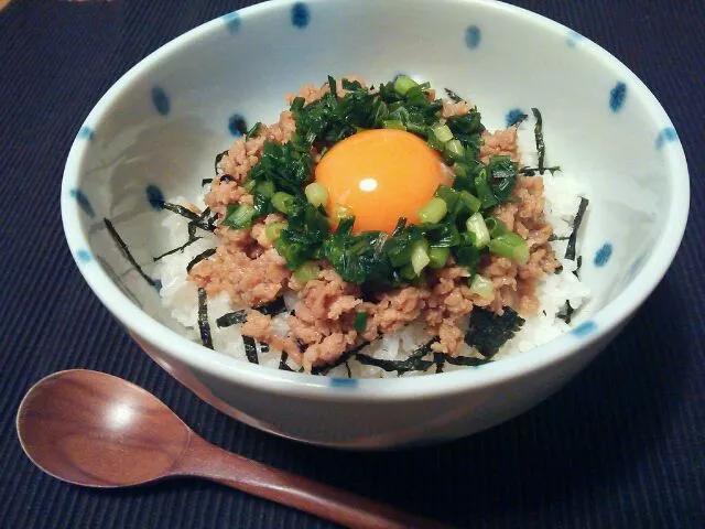 すき家のとりそぼろ丼風|もなかさん