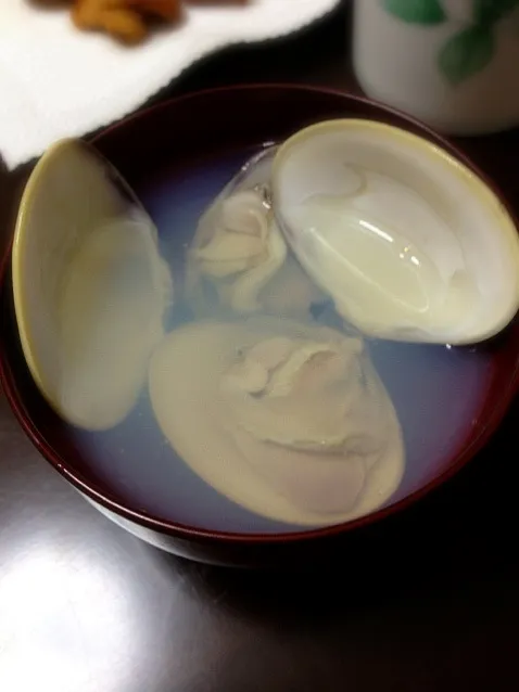 Snapdishの料理写真:ハマグリの潮汁|risaさん