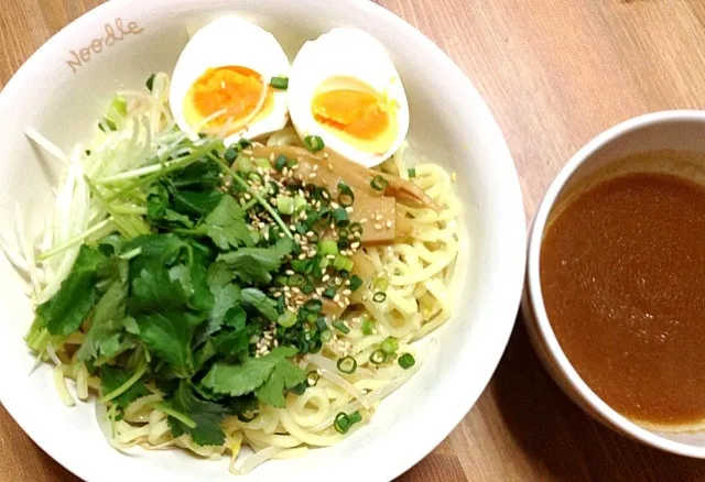 Snapdishの料理写真:野菜たっぷりつけ麺|ヒロさん