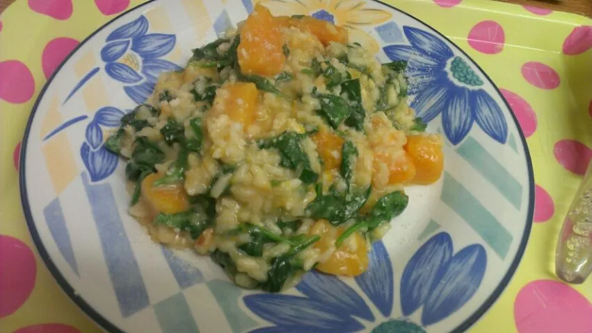 squash and spinach risotto|Dean Haylettさん