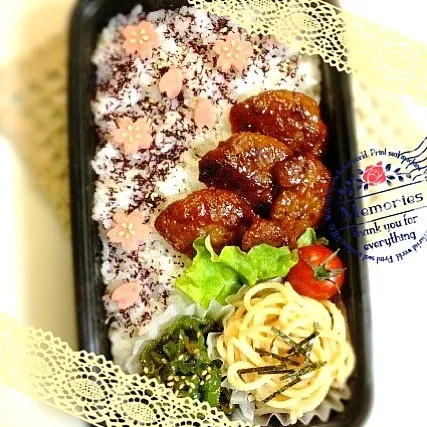 Snapdishの料理写真:旦那サマのお弁当|ゆりっぺ⋆*❁さん