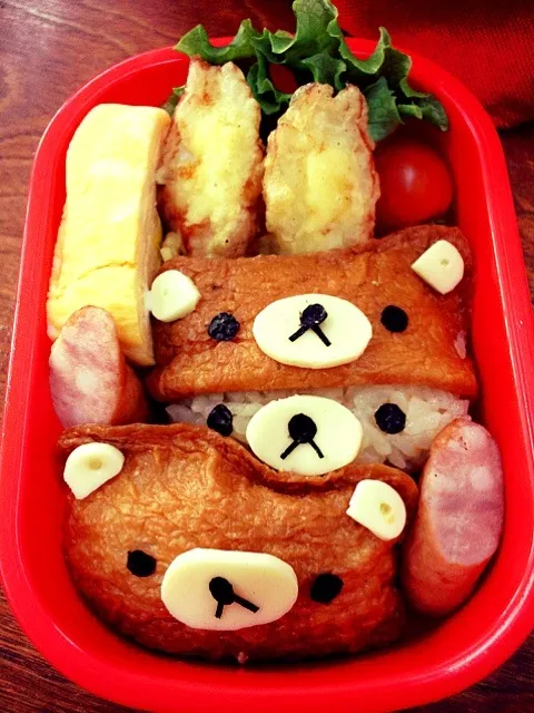 Snapdishの料理写真:リラックマ弁当♡|みくさん