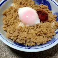 Snapdishの料理写真:鶏そぼろ丼|りんさん