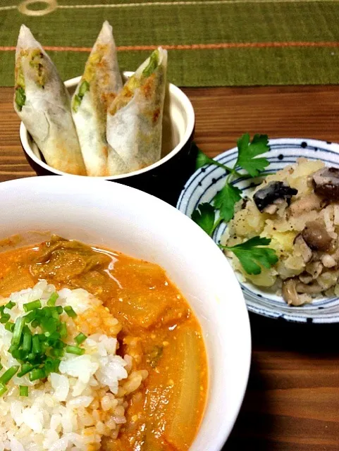 酒粕＆味噌とトマトのカレー|とらこさん