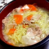 Snapdishの料理写真:塩ラーメン|ayumiさん