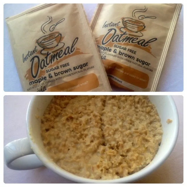 I just made the most perfect bowl of oatmeal EVER. Maybe today will be a good day after all. :)|Alena Eydlishさん