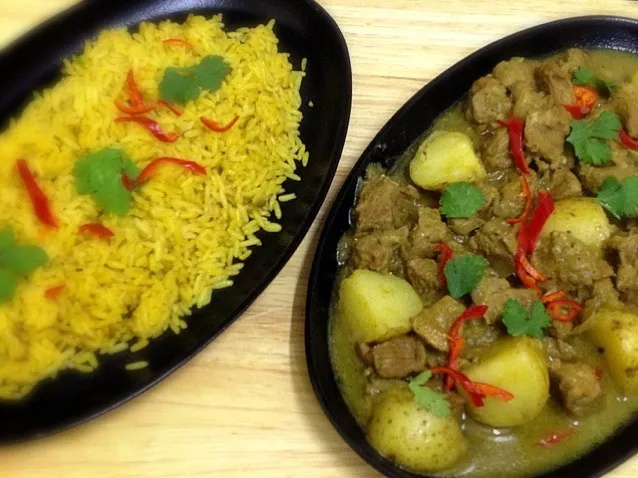 Lamb and Potato Curry with Pilau Rice|Steve Pountneyさん