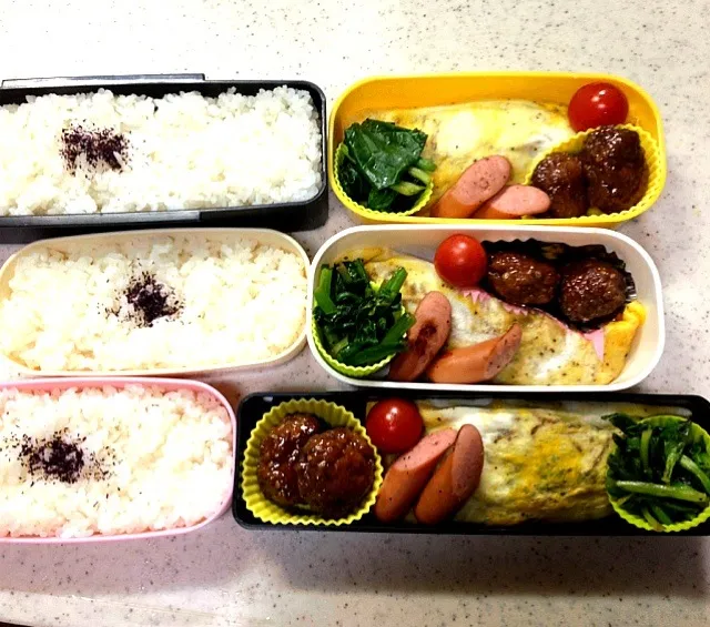 Snapdishの料理写真:3／6お弁当|釣り大好き♪さん