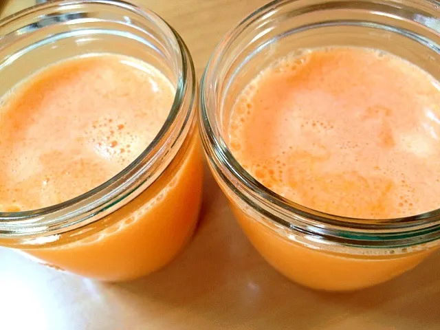 人参林檎檸檬ネーブルジュース|しーさん