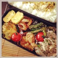 Snapdishの料理写真:彼弁当。|しーさん