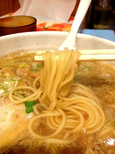 濃厚煮干し中華そばの麺|morimi32さん