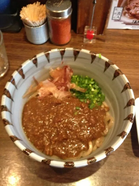 キーマカレーうどん|かだらにたさん