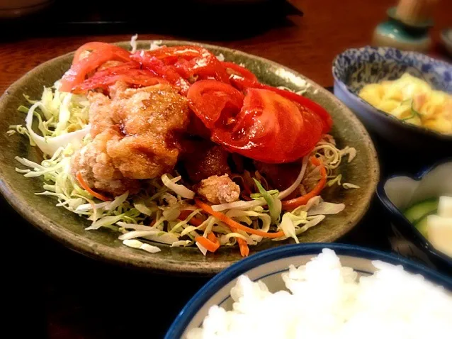 一新で日替り定食1000円|炊かれたいオトコ おこん 小栁津さん