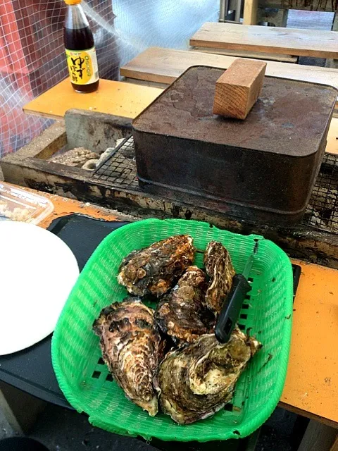 カキ小屋で食べる焼きカキ★|sanfanさん