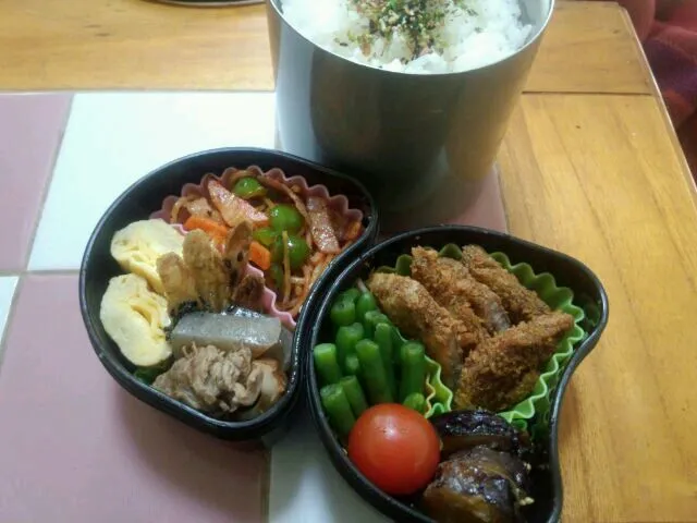 Snapdishの料理写真:3/6（水）のお弁当|咲夢さん