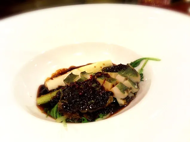 鮑 醤油バルサミコソース|Azumaさん