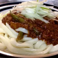 Snapdishの料理写真:麻婆白菜のジャージャーうどん|アヤさん