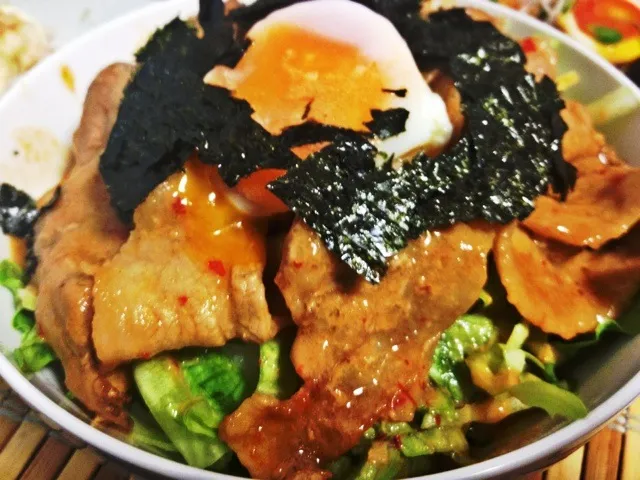 Snapdishの料理写真:豚丼〜|みささん