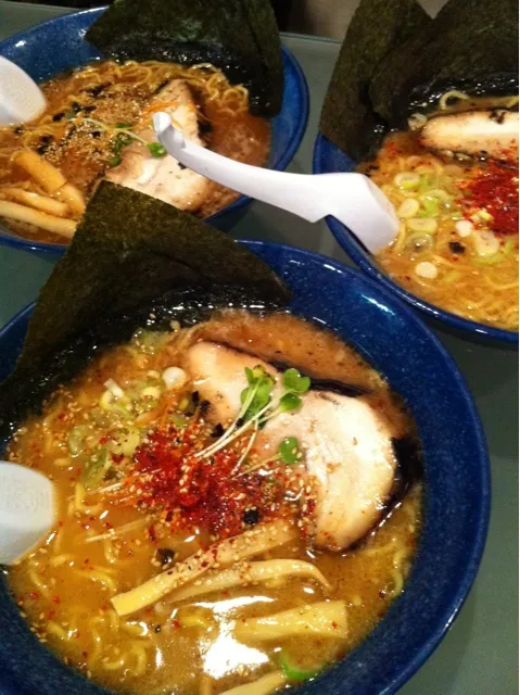 晩ご飯はラーメン♪旭川ラーメン系橙屋|まーままさん