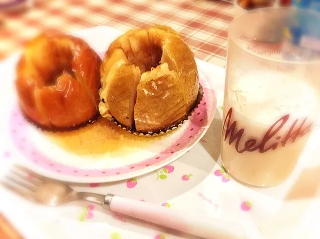 焼きリンゴ＆カプチーノ|ともちゃんさん