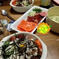 Seafood bowl 海鮮丼 （≧∇≦）|Rikaさん