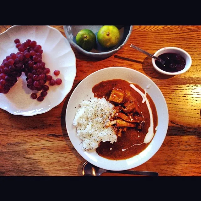 夫のごろごろ豚肉カレー♡|＊さん