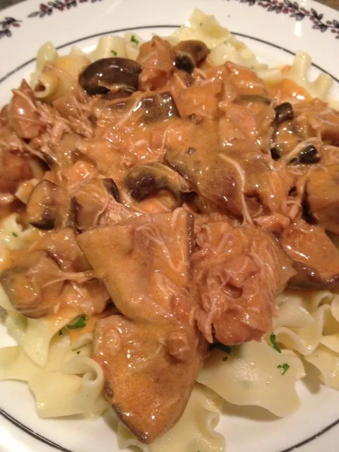 Dairy Free Chicken Stroganoff|http://melissasmenu.wordpress.com/さん