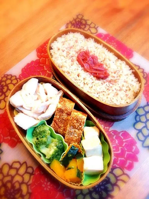 鶏ささみの治部煮風弁当♪|まりさん