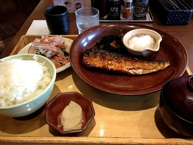 鯖の炭火焼定食＠大戸屋|makotoさん