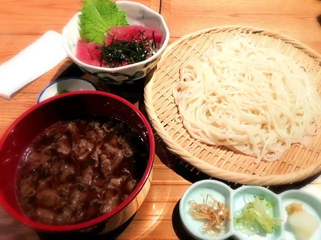 氷見うどん+ミニまぐろづけ丼|kammiさん