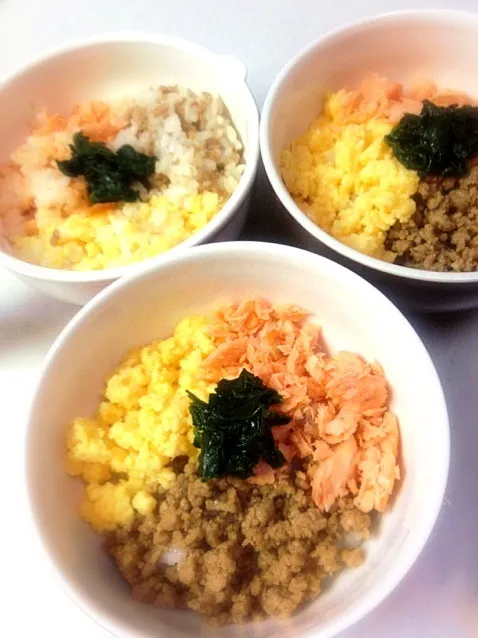 ３色丼(o^^o)|yukari.mさん