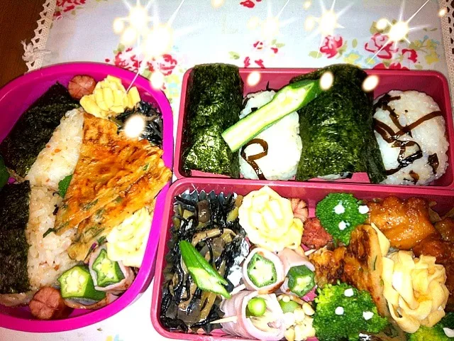 姉妹お弁当〜✨✨|晃さん